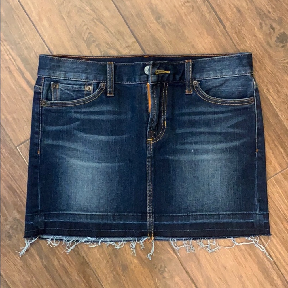 denim jean skirt